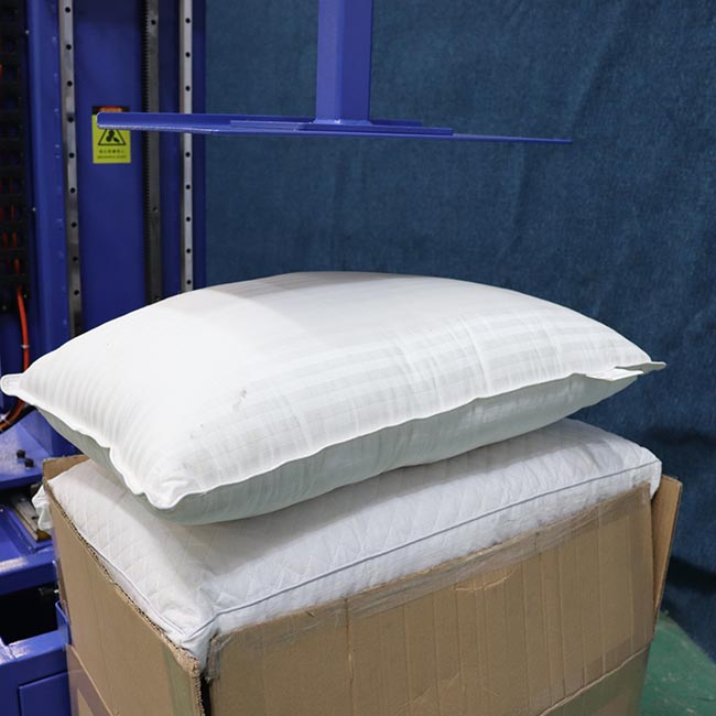 Máquina automática de embalagem de papelão para travesseiros ecologicamente correta