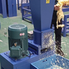Triturador de espuma de látex para reciclagem de espuma viscoelástica
